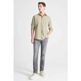 Mavi 0035132195 Gri Marcus Pamuklu Slim Fit Normal Bel Jeans Erkek Kot Pantolon