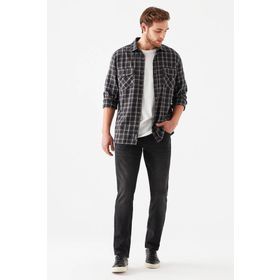 Mavi 0035133159 Marcus Mavi Black Zımparalı Siyah Erkek Jean Pantolon