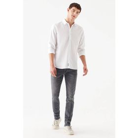 Mavi 0042233460 Gri Skinny Dar Paça Pamuklu Jake Jeans Erkek Kot Pantolon