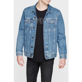 Mavi 010143-28013 Drake Vintage Comfort Jean Mavi Erkek Ceket
