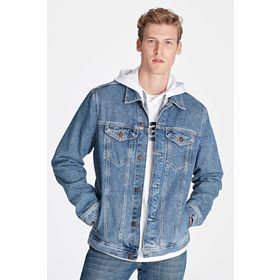 Mavi 010143-28013 Drake Vintage Comfort Jean Mavi Erkek Ceket
