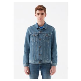 Mavi 010143-28013 Drake Vintage Comfort Jean Mavi Erkek Ceket