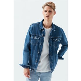 Mavi 010143-32230 Drake Mavi Jean Erkek Ceket
