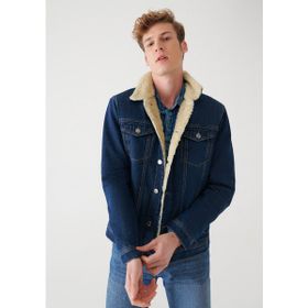 Mavi 0115234989 Frank 90s Koyu Mavi Erkek Jean Ceket