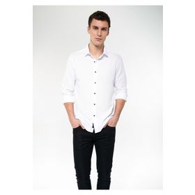 Mavi 021638-620 Beyaz Erkek Gömlek