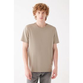 Mavi 0610251-70338 Kahverengi Basic Erkek T-shirt