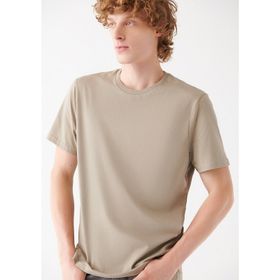Mavi 0610251-70338 Kahverengi Basic Erkek T-shirt