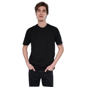 Mavi 0610277-900 Bisiklet Yaka Siyah Erkek T-shirt