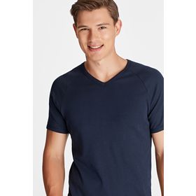 Mavi 061313-25723 V Yaka Lacivert Basic Erkek T-Shirt