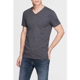 Mavi 061748-24398 V Yaka Streç Gri Erkek T-Shirt