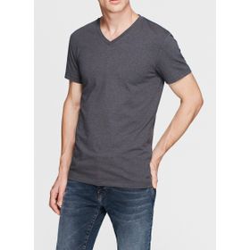 Mavi 061748-24398 V Yaka Streç Gri Erkek T-Shirt