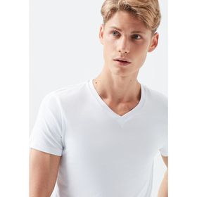 Mavi 061748-620 Erkek Stretch V Yaka Beyaz T-shirt