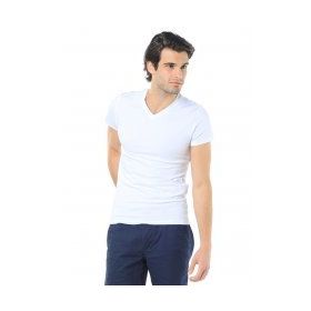 Mavi 061748-620 Erkek Stretch V Yaka Beyaz T-shirt