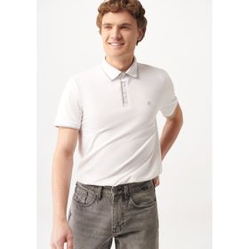 Mavi 062373-27879 Polo Yaka Beyaz Erkek T-shirt