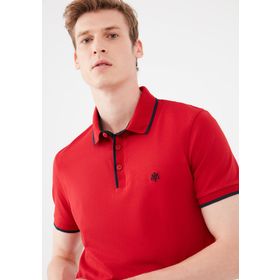 Mavi 062373-28441 Kırmızı Erkek T-shirt