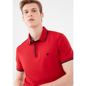 Mavi 062373-28441 Kırmızı Erkek T-shirt
