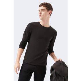 Mavi 062477-27062 Uzun Kollu Siyah Basic Erkek T-shirt