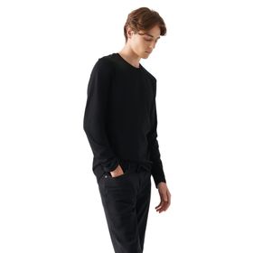 Mavi 062477-27062 Uzun Kollu Siyah Basic Erkek T-shirt