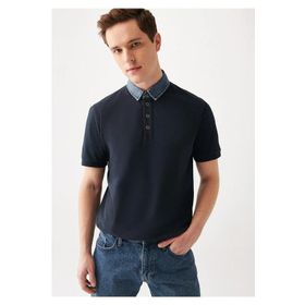 Mavi 062685-28417 Düz Lacivert Erkek Polo T-Shirt