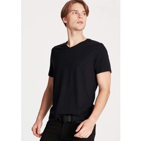 Mavi 062773-26341 Siyah V Yaka Erkek T-Shirt