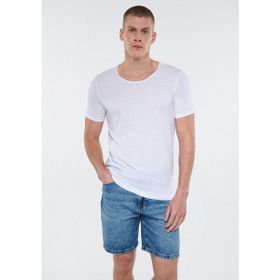 Mavi 064019-620 Beyaz Erkek T-shirt