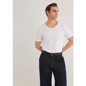 Mavi 064019-620 Beyaz Erkek T-shirt