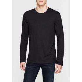 Mavi 064622-21842 Uzun Kollu Siyah Basic Erkek Sweatshirt