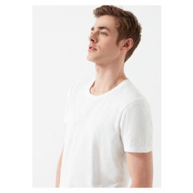 Mavi 064681-620 Erkek Beyaz T-shirt