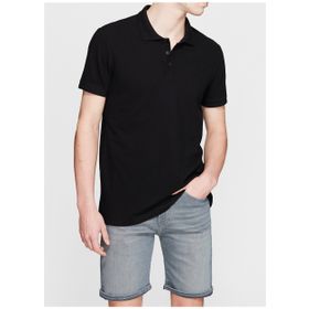 Mavi 064946-21842 Düz Siyah Erkek Polo T-Shirt