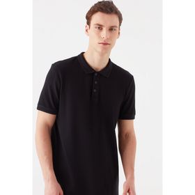 Mavi 064946-21842 Siyah Polo Erkek T-shirt