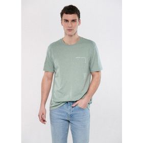 Mavi 065008-27069 Baskılı Yeşil Erkek T-Shirt