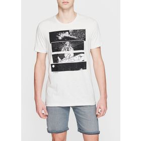 Mavi 065040-27076 Baskılı Gri Erkek T-Shirt