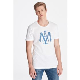 Mavi 065109-620 Logo Baskılı Beyaz Erkek T-Shirt