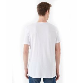 Mavi 065109-620 Logo Baskılı Beyaz Erkek T-Shirt