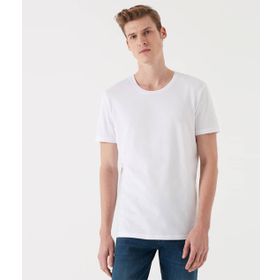 Mavi 065574-620 Beyaz Erkek T-shirt