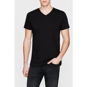 Mavi 065586-900 Siyah V Yaka Erkek T-shirt