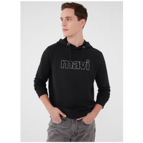 Mavi 065606-900 Kapüşonlu Regular Fit Düz Erkek Sweatshirt