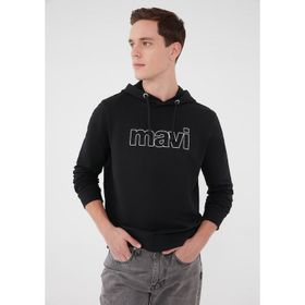 Mavi 065606-900 Kapüşonlu Regular Fit Düz Erkek Sweatshirt
