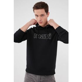 Mavi 065606-900 Kapüşonlu Regular Fit Düz Erkek Sweatshirt