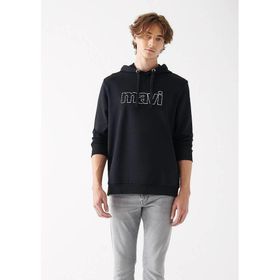 Mavi 065606-900 Kapüşonlu Regular Fit Düz Erkek Sweatshirt