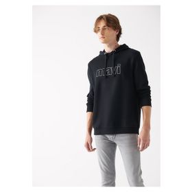 Mavi 065606-900 Kapüşonlu Regular Fit Düz Erkek Sweatshirt