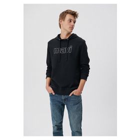 Mavi 065606-900 Kapüşonlu Regular Fit Düz Erkek Sweatshirt