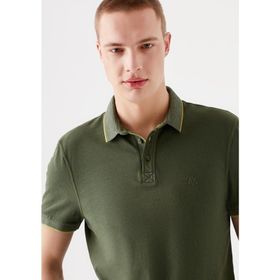 Mavi 065920-30721 Yeşil Polo Erkek T-shirt