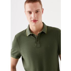 Mavi 065920-30721 Yeşil Polo Erkek T-shirt