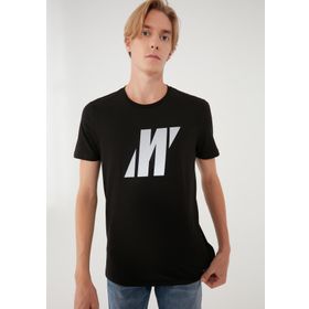 Mavi 066000-900 Siyah Erkek T-shirt