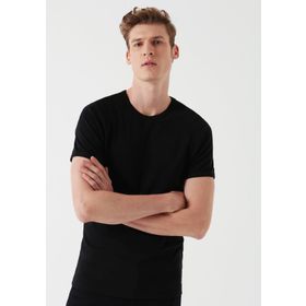 Mavi 06605902 Erkek Siyah Erkek T-shirt