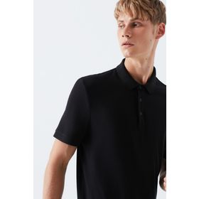 Mavi 066157-900 Siyah Polo Erkek T-shirt