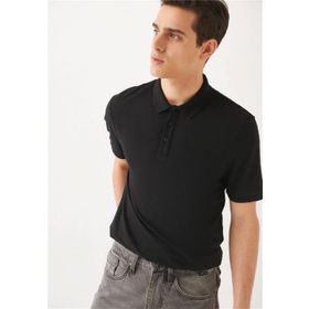 Mavi 066157-900 Siyah Polo Erkek T-shirt