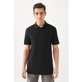 Mavi 066157-900 Siyah Polo Erkek T-shirt