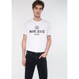 Mavi 066195-620 Polo Yaka Normal Kalıp Beyaz Erkek T-Shirt